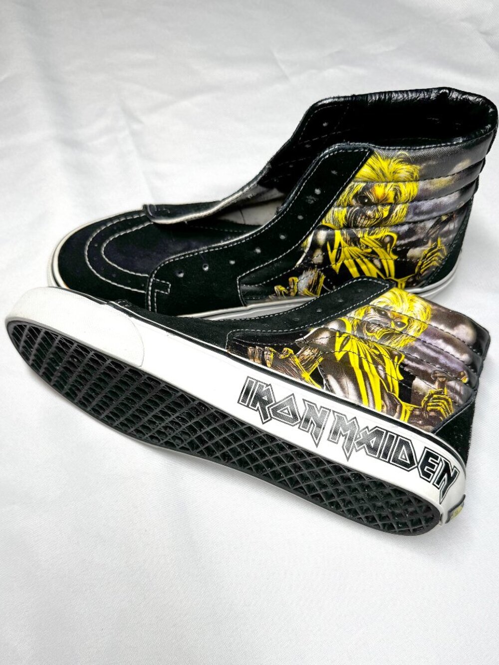 Vans SK8-HI Iron Maiden Killers Men’s size 9 Women’s 10.5